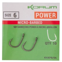Korum - XPert Power Micro Barbed méret 12