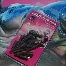 LK Baits - Lead Clip Peg Camo Brown/10db