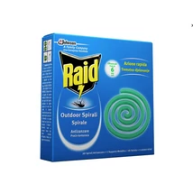 Raid - Külteri szúnyogriasztó spirál 10x