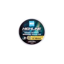 Nash Horgászzsinór Highline Floating Braid UV Yellow 25lb 0.18mm 1200m