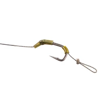 Nash Tube Blow Back Rig Szakállas Előke 4-es Horogméret