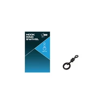 Nash Forgó Hook Ring Swivel - 10 db