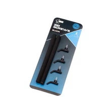 Nash Zig Screws 4x - Black