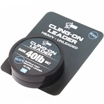 Nash Cling-on Leader Heavy-unleaded leader Dark Silt 40lb