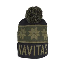 Navitas Snowflake Bobble Black Sapka