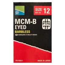 Preston Horog MCM-B 12-es Méretű Horog Szemmel / 10db