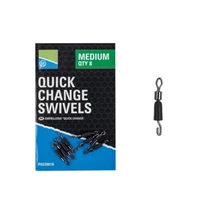 Gyorskapocs Preston Quick Change Swivels - Small
