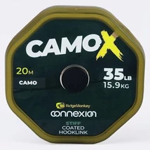 RidgeMonkey - Előkezsinór Connexion CamoX Stiff Coated Hooklink 20m 35lb