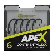 RidgeMonkey - Ape-X Continental 2XX Barbed 10x - 4 