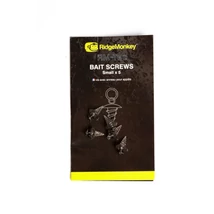 RidgeMonkey RM-Tec Hook Ring Bait Screw csalicsavar 5x