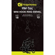RidgeMonkey RM-Tec Mini Hook Ring Swivel 10ks