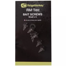 RidgeMonkey RM-Tec Bait Screws Small 5x csalicsavar