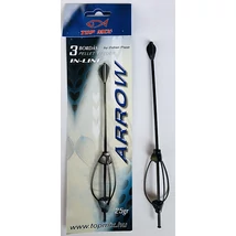 TOP MIX - Hárombordás arrow method feeder kosár, 25g