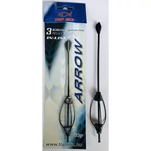 TOP MIX - Hárombordás arrow method feeder kosár, 35g