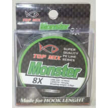 Top Mix - X8 Monster előke zsinór 10 m - 0,14 mm