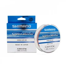 Shimano kónuszos zsinór Line Speedmaster Surf Taper ld 10x15m 0.23-0.57mm Clear