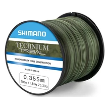 Shimano zsinór Line Technium Tribal 620m 0.405mm 14kg Camou