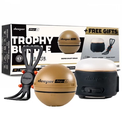 Deeper - Okos Halradar Smart CHIRP+ 2.0 Trophy Bundle 2022