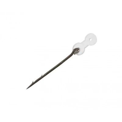 Delphin STINGER csalitüske+ szilikonkarikával / fekete / 12db 10mm