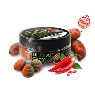 Delphin Csali D SNAX SHELL 10mm/30g - Frankfurti Kolbász-Chilli /Wafters/Oldódó