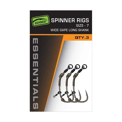 Fox Előkötött Horogelőke Edges Spinner Rig - 4 (x3)