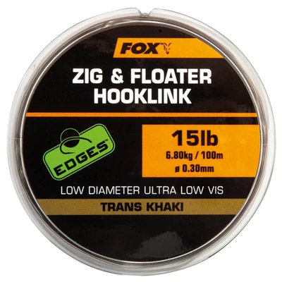 FOX Zig & Floater Hooklink 100m 12lb - 0,28mm - horgászzsinór