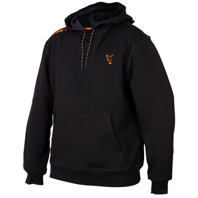 FOX Collection Black/Orange Hoody 2XL - melegítő