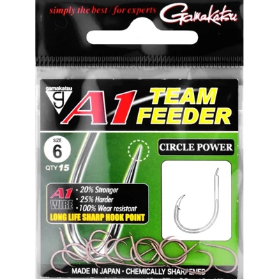 Gamakatsu A1 Team Feeder Circle Power - 8