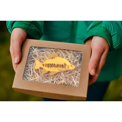 Karácsonyi dekoráció - aranypontyok 10 db