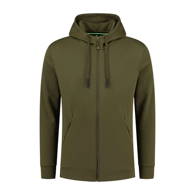 Korda - Kapucnis felső KORE Zip Pro Hoodie Olive II - M