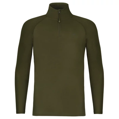 Korda Póló Kool UPF Zip Jersey Dark Olive - XXL