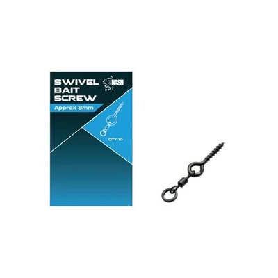 Nash Csalitüske Swivel Bait Screw 13mm 10db