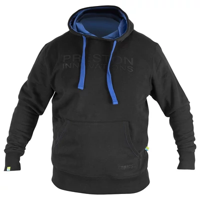PRESTON - pulóver BLACK HOODIE/M