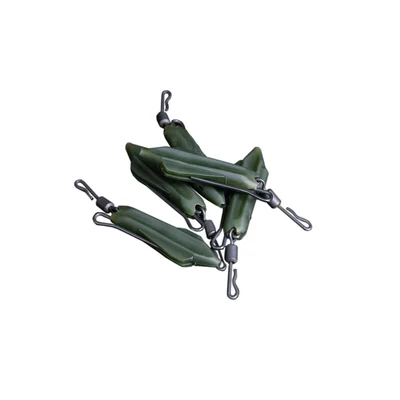 RidgeMonkey: Connexion Uni Lead Clip Camo Green 5ks