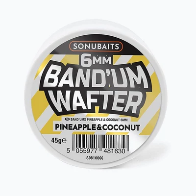 Sonubaits Horgászpellet Bandum Wafters Ananász-Kókusz 10mm 45g
