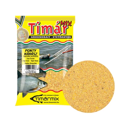 TIMÁR MIX ETETŐANYAG PONTY KÁRÁSZ SÁRGA 1KG