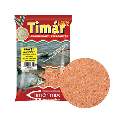 TIMÁR MIX ETETŐANYAG PONTY KÁRÁSZ PIROS 1KG